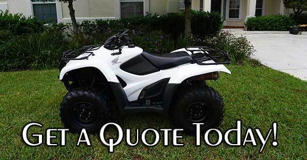 Quote for your used ATV!